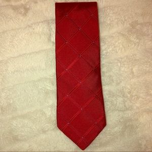 NWOT Silk Red Nautica Tie
